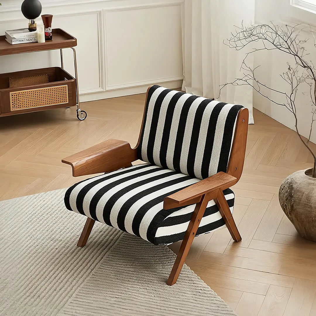 Alba Armchair Vintage, Armchair With Wood, Solid Wood Luxepalace.co.uk