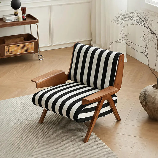 Alba Armchair Vintage, Armchair With Wood, Solid Wood Luxepalace.co.uk