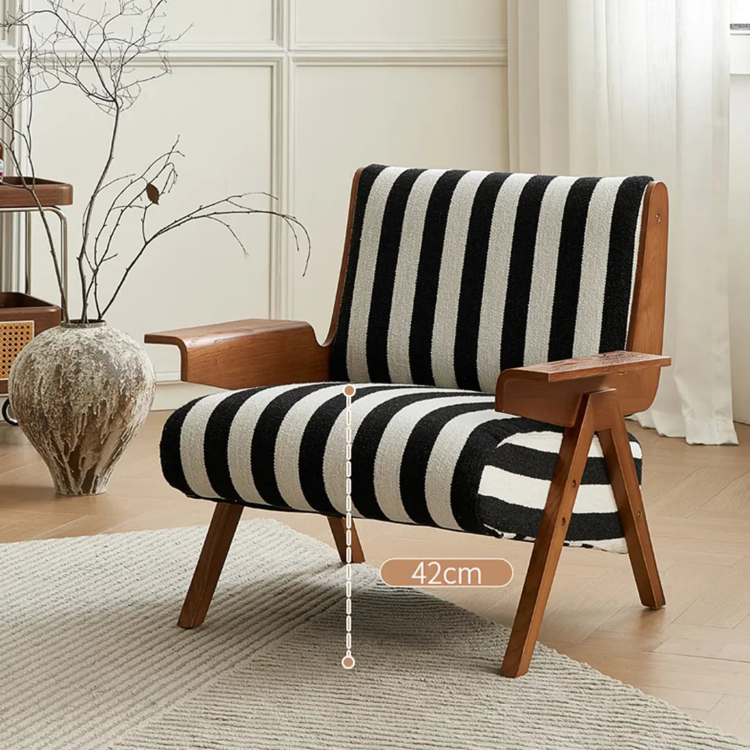 Alba Armchair Vintage, Armchair With Wood, Solid Wood Luxepalace.co.uk