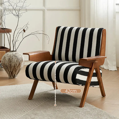 Alba Armchair Vintage, Armchair With Wood, Solid Wood Luxepalace.co.uk