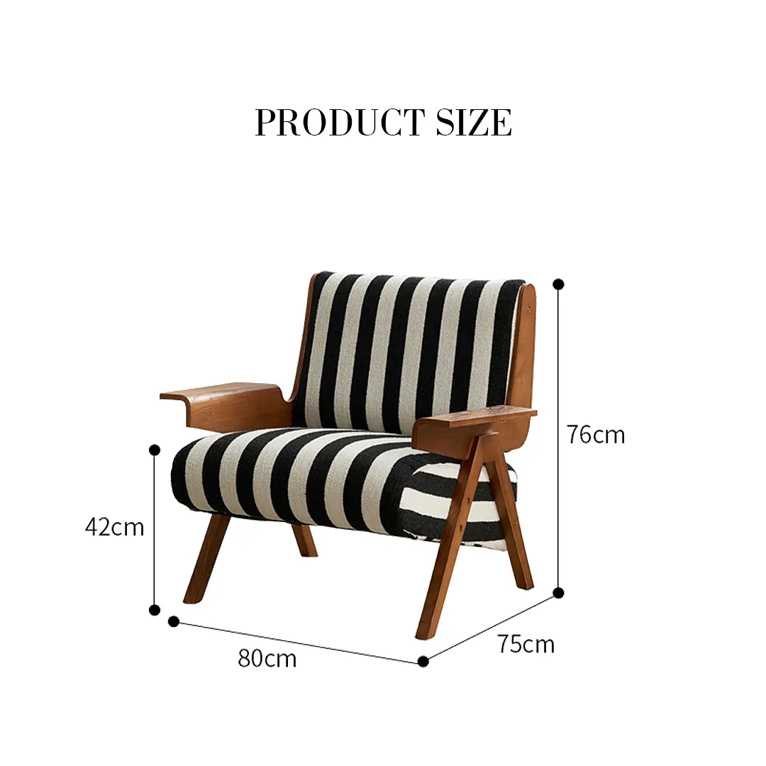 Alba Armchair Vintage, Armchair With Wood, Solid Wood Luxepalace.co.uk
