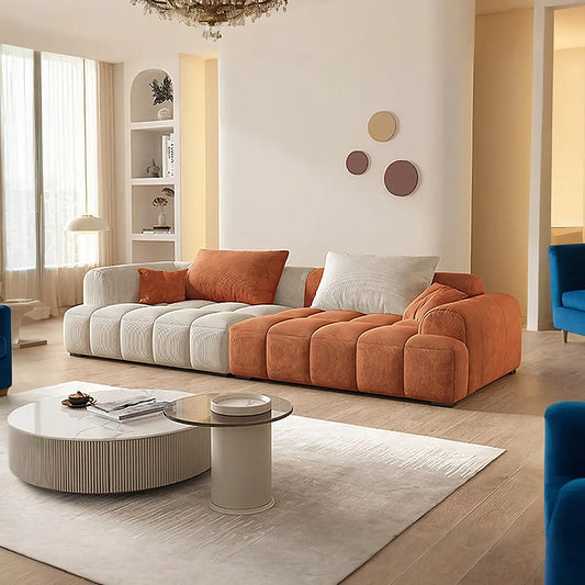 Arabella Module Sofa, Two Seater Sofa, Three Seater Sofa, Four Seater, Corduroy Fabric Luxepalace.co.uk