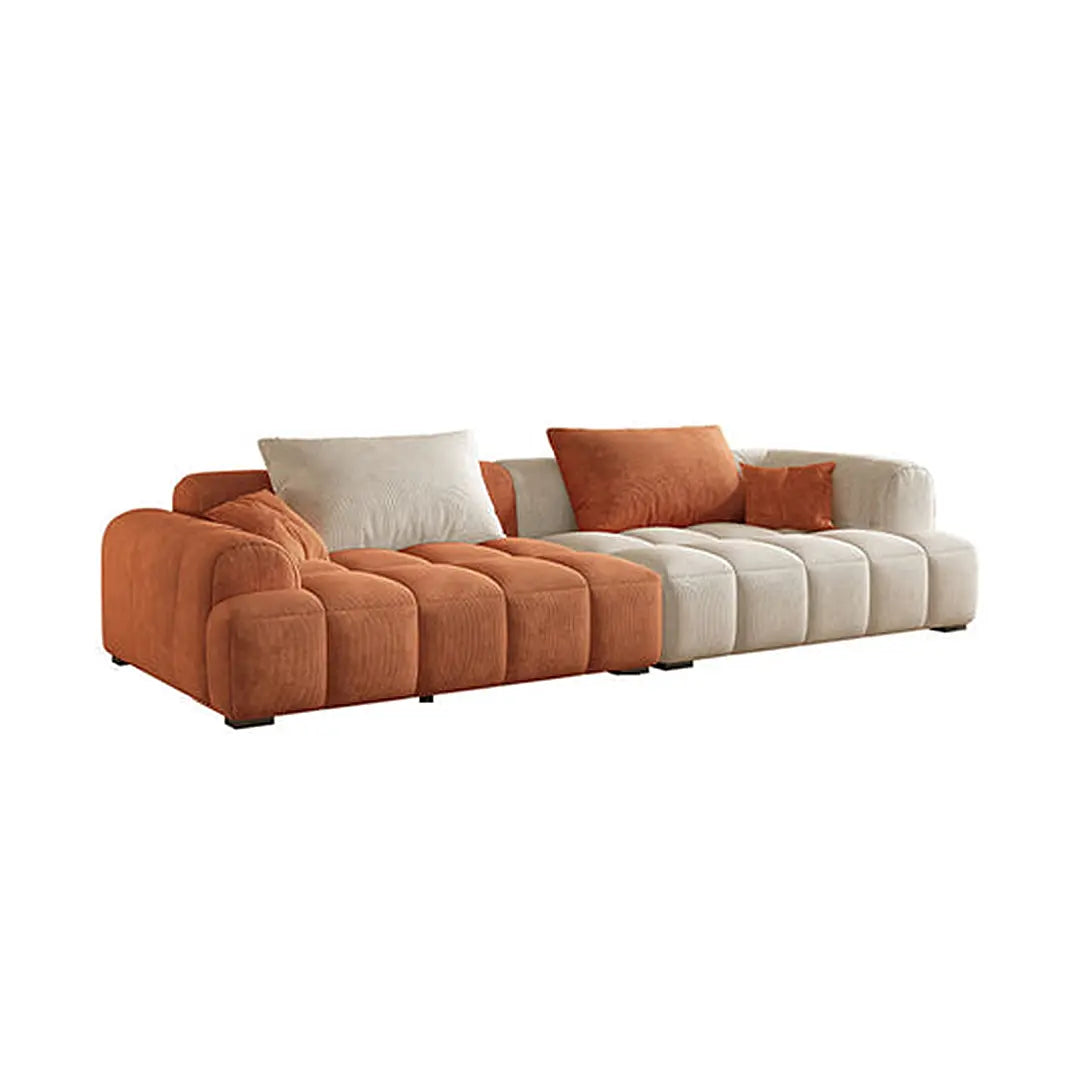 Arabella Module Sofa, Two Seater Sofa, Three Seater Sofa, Four Seater, Corduroy Fabric Luxepalace.co.uk