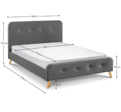 Astrid 135cm Double Bed Luxepalace
