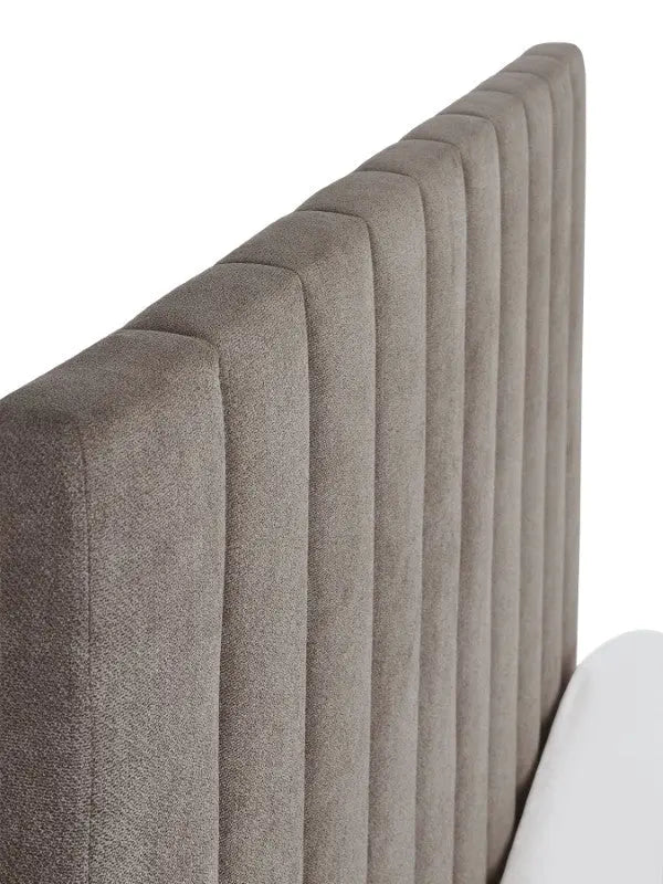 Eloise 135cm Double Bed - Grey Luxepalace