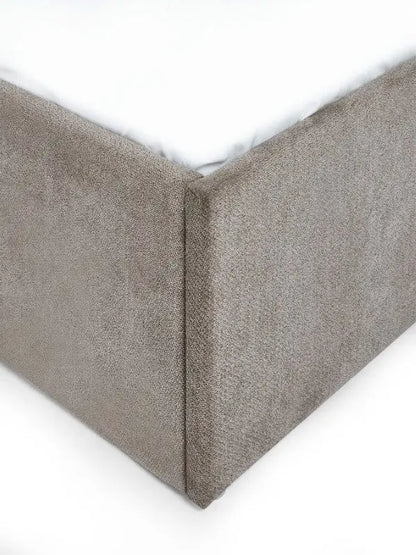 Eloise 135cm Double Bed - Grey Luxepalace