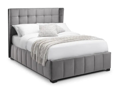 Gatsby 135cm Double Bed - Light Grey Luxepalace