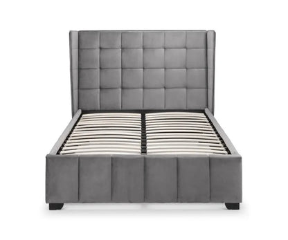 Gatsby 135cm Double Bed - Light Grey Luxepalace