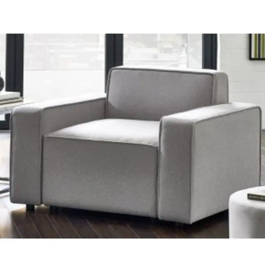 Lago Combination Sofa Single Seat Section - Grey Luxepalace