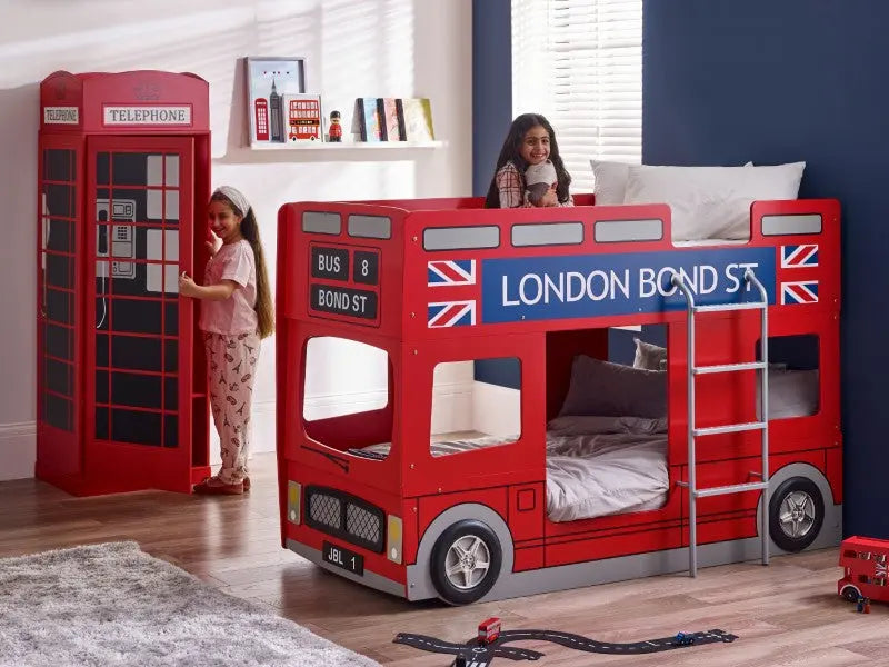 London Bus Bunk Bed Luxepalace