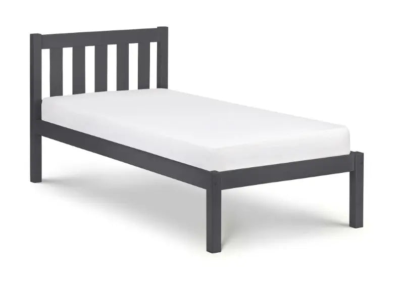 Luna 90cm Single Bed - Anthracite Luxepalace
