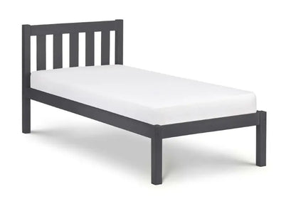 Luna 90cm Single Bed - Anthracite Luxepalace