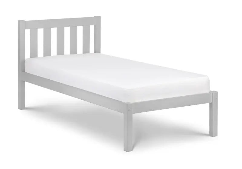 Luna 90cm Single Bed - Dove Grey Luxepalace