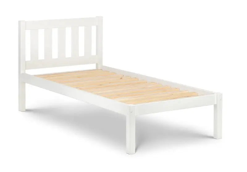 Luna 90cm Single Bed - Surf White Luxepalace