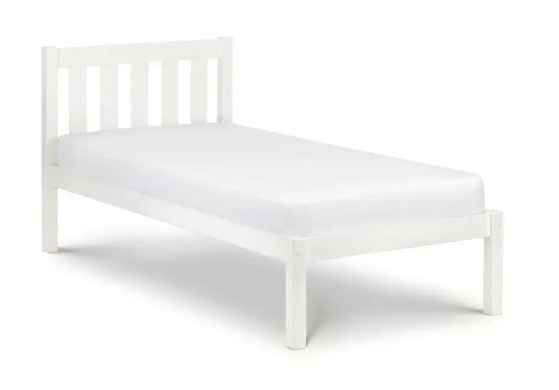 Luna 90cm Single Bed - Surf White Luxepalace