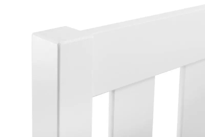 Luna 90cm Single Bed - Surf White Luxepalace