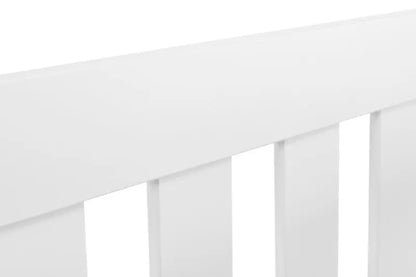 Luna 90cm Single Bed - Surf White Luxepalace