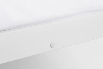 Luna 90cm Single Bed - Surf White Luxepalace