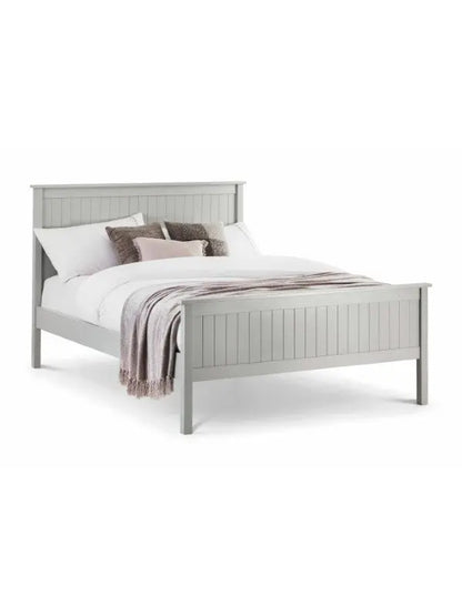 Maine 135cm Double Bed - Dove Grey Luxepalace