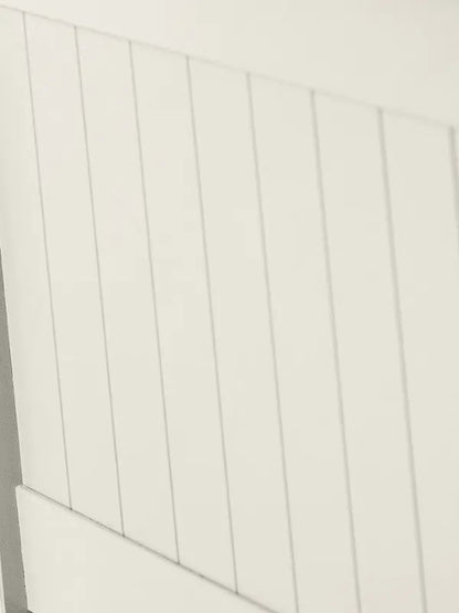 Maine 135cm Double Bed - Surf White Luxepalace