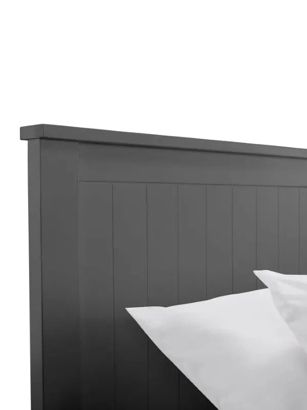 Maine 150cm King Bed - Anthracite Luxepalace