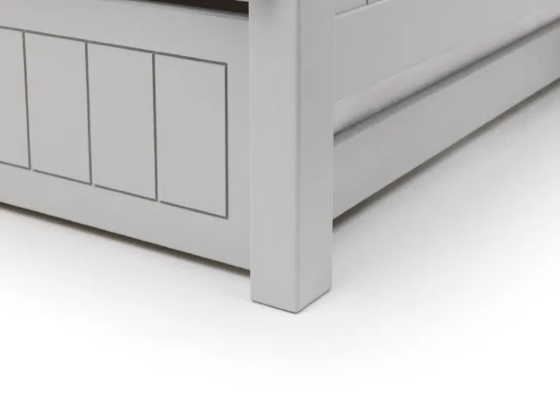 Maine 90cm Single Underbed - Dove Grey Luxepalace