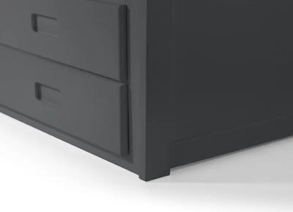 Maisie Bed With Underbed And Drawers Anthracite Luxepalace