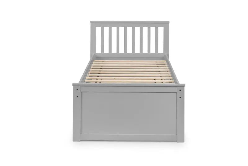 Maisie Bed With Underbed And Drawers - Dove Grey Luxepalace