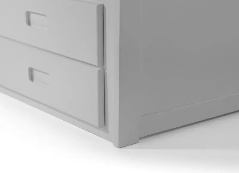 Maisie Bed With Underbed And Drawers - Dove Grey Luxepalace