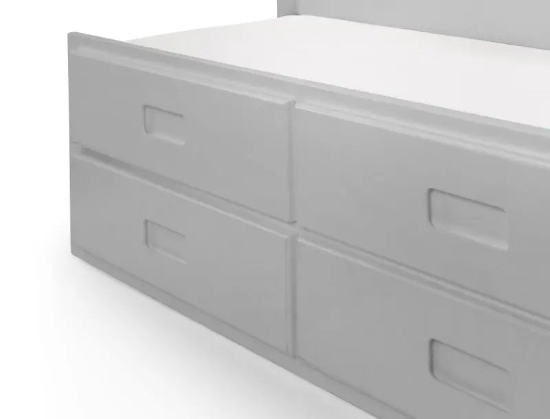 Maisie Bed With Underbed And Drawers - Dove Grey Luxepalace