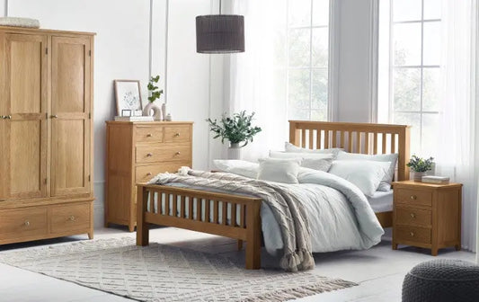 Mallory High Footend 150cm King Bed Luxepalace