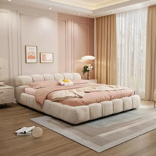 Mamie King Size Bed, More Sizes, Velvet With Storage, Gaslift Luxepalace.co.uk