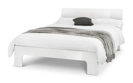 Manhattan Bed 150Cm - White Luxepalace