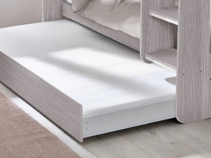Mars Bunk & Underbed - Grey Oak Luxepalace