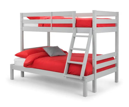 Merlin Triple Sleeper Bunk  Dove Grey Luxepalace