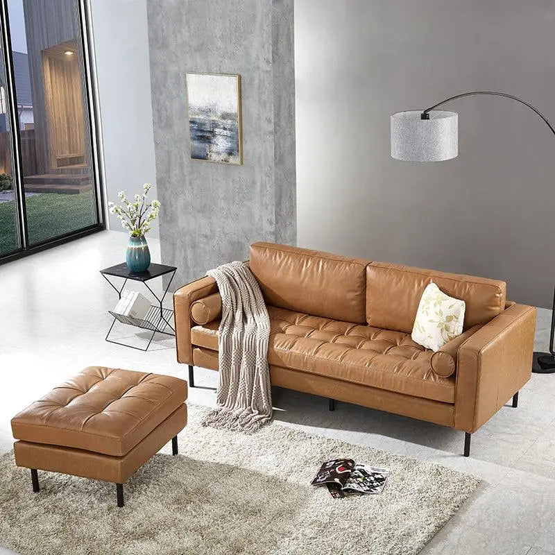 Minimalism Two Seater, Three Seater Sofa, Corner Sofa, Real Leather Luxepalace.co.uk