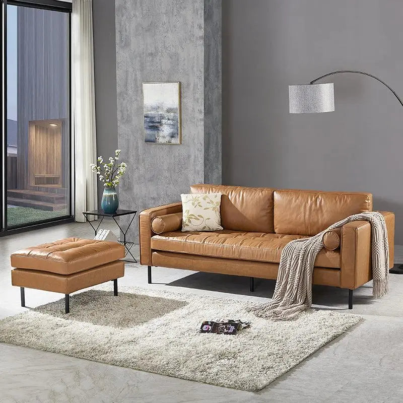 Minimalism Two Seater, Three Seater Sofa, Corner Sofa, Real Leather Luxepalace.co.uk