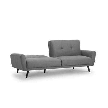 Monza Fabric Sofa Bed - Grey Luxepalace