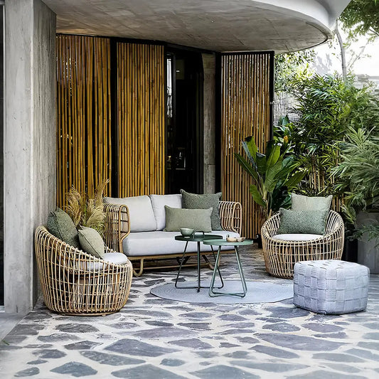 Morpheus Outdoor Rattan Sofa Set Luxepalace.co.uk