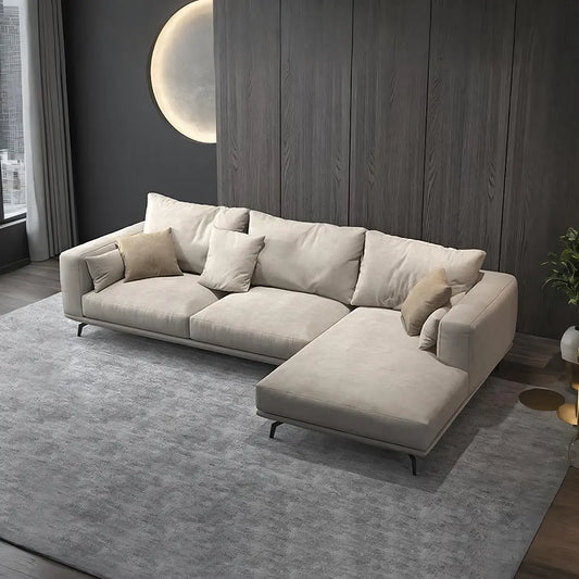 NR23 Three Seater Corner Sofa, Leathaire Luxepalace.co.uk