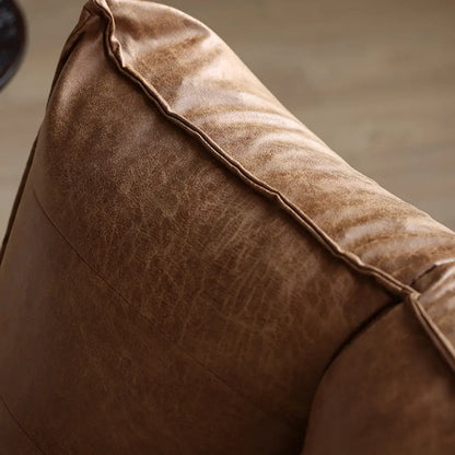 Nalany Lazybag style Bean Bag, Leathaire Luxepalace.co.uk