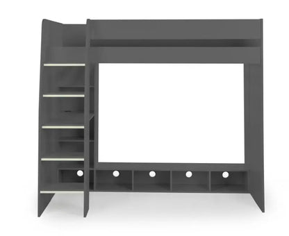 Nebula Gaming Bed With Desk Anthracite Luxepalace