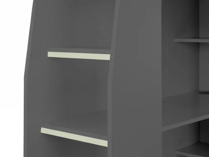 Nebula Gaming Bed With Desk Anthracite Luxepalace