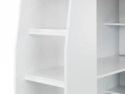 Nebula Gaming Bed With Desk White Luxepalace