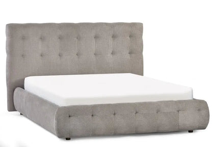 Odette Double Bed 135Cm - Light Taupe Luxepalace