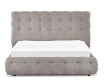 Odette Double Bed 135Cm - Light Taupe Luxepalace