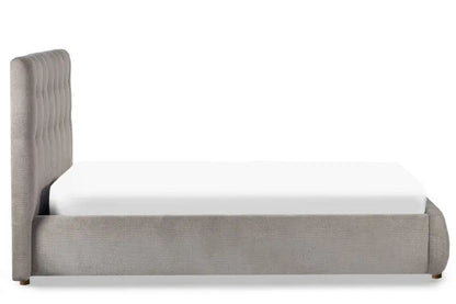 Odette Double Bed 135Cm - Light Taupe Luxepalace