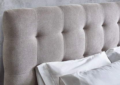 Odette Double Bed 135Cm - Light Taupe Luxepalace