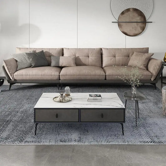 Ozzie Two Seater, Three Seater, Four Seater Sofa, Leathaire Luxepalace.co.uk