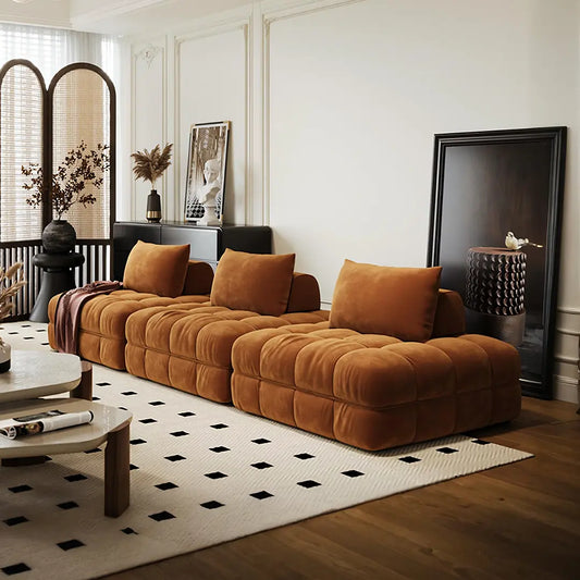 Paloma French Two Seater, Three Seater, Modular Sofa, Velvet Luxepalace.co.uk